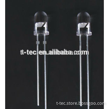 5mm super brightness Yellow color Round Dip LED